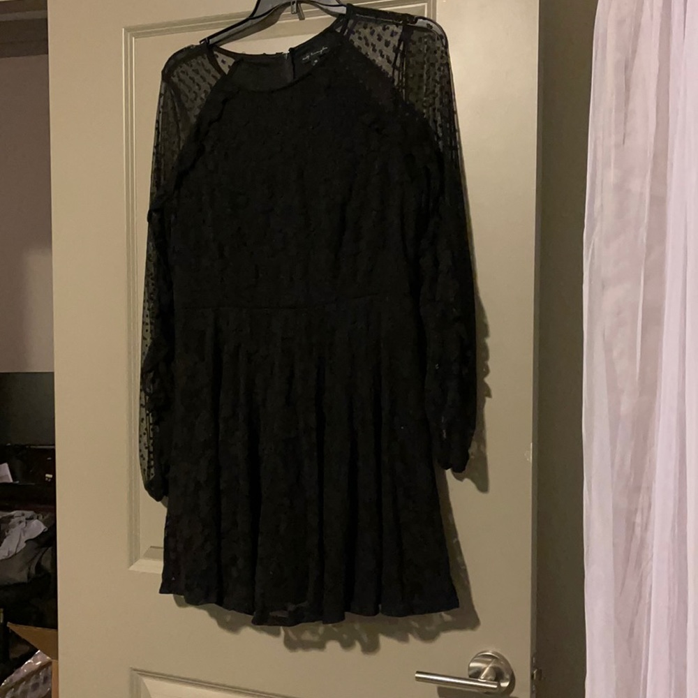 Short black dress